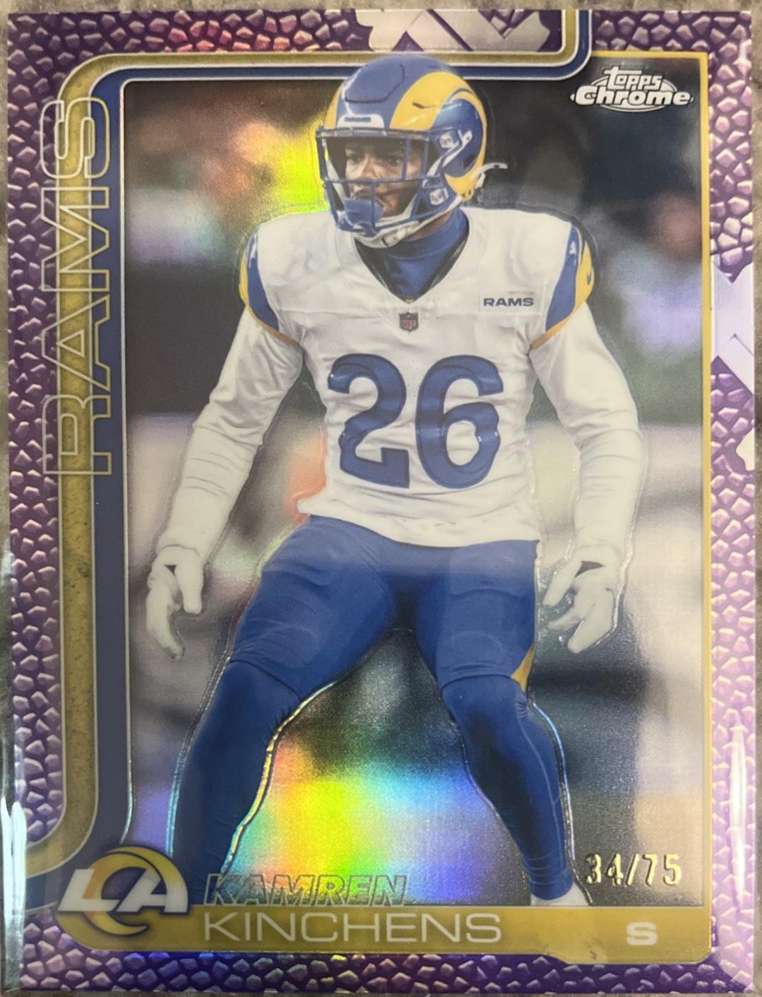 Kamren Kinchens [Leather Purple] #174