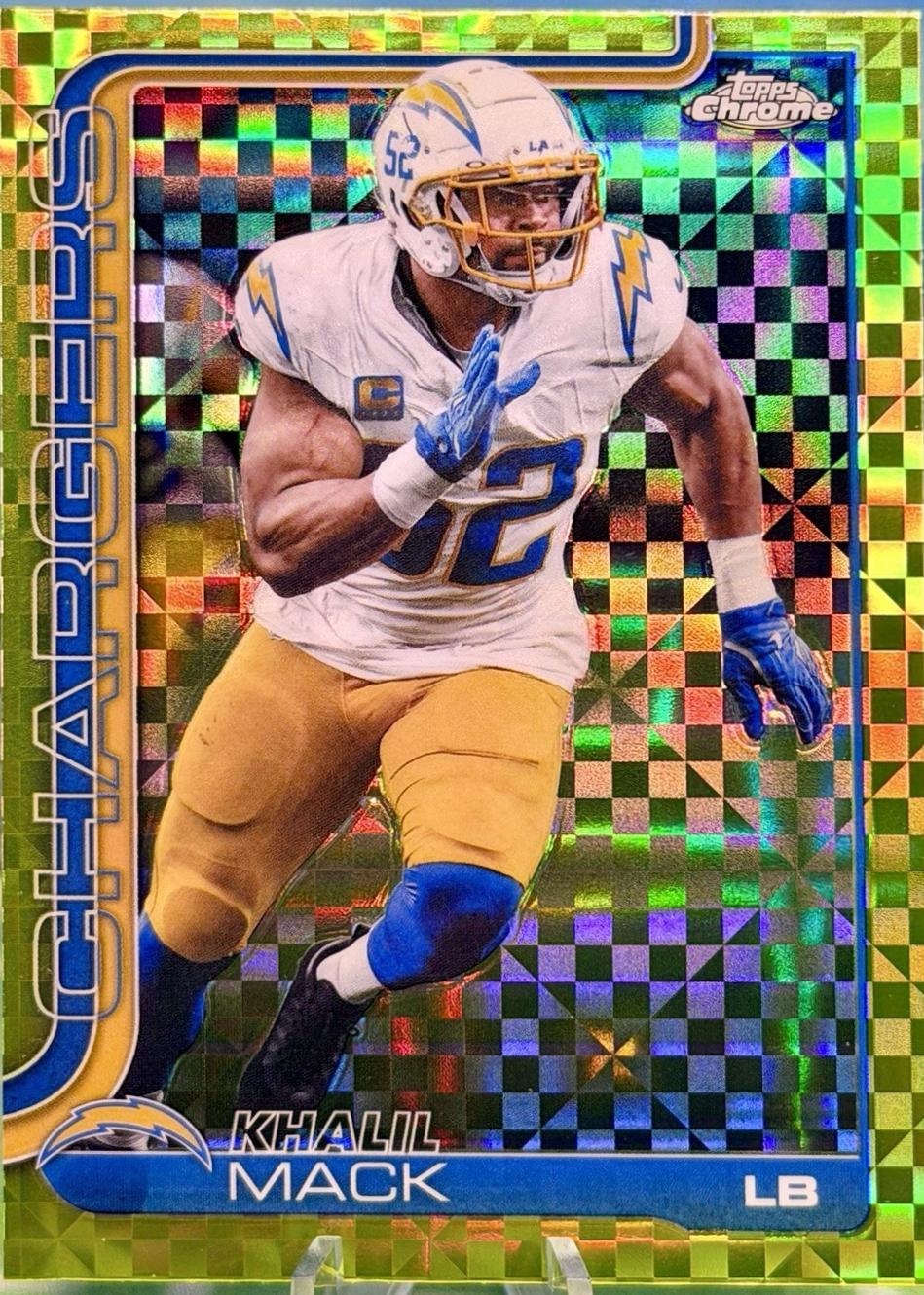 Khalil Mack [X-Fractor Green] #160