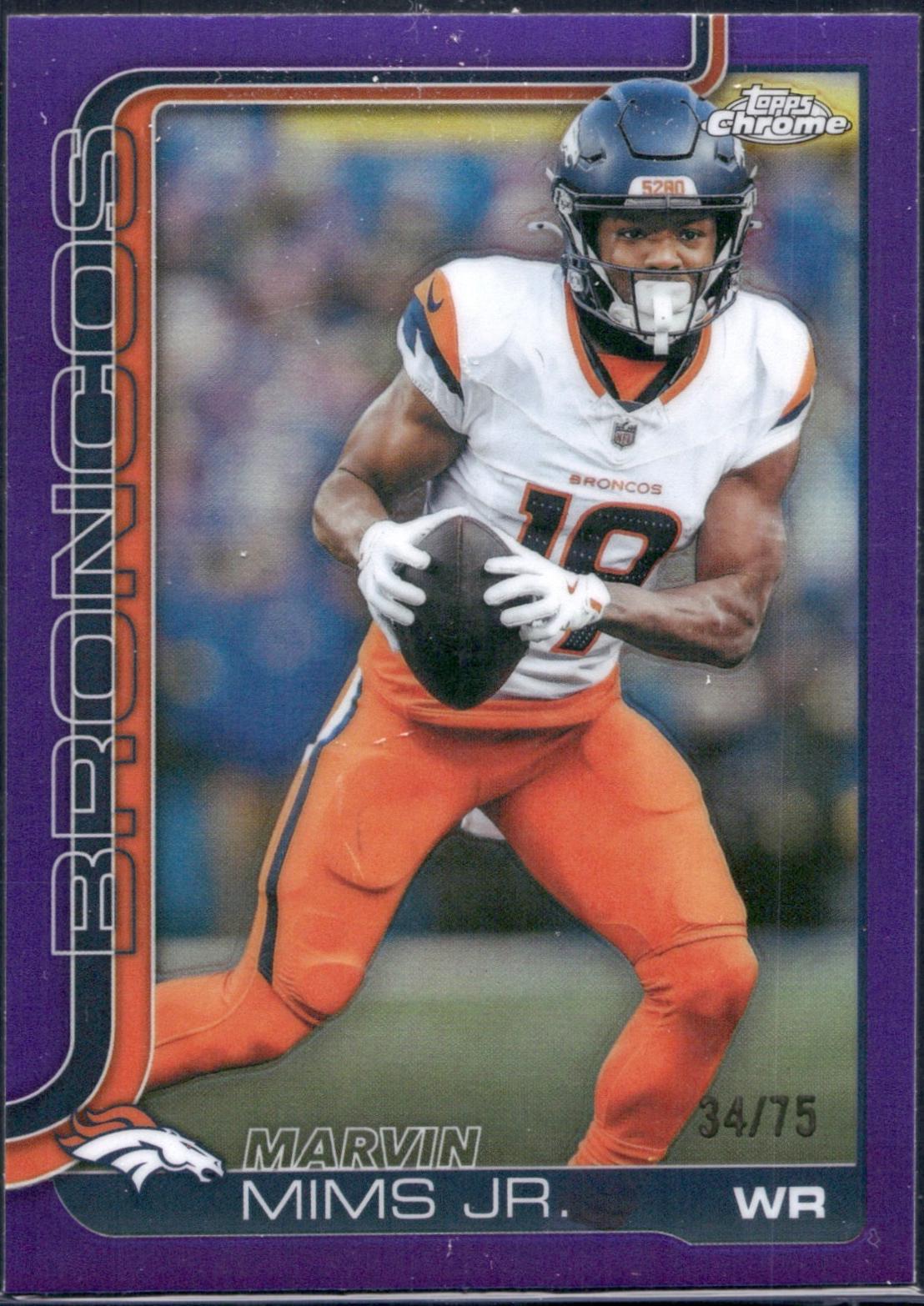 Marvin Mims Jr. [Purple Refractor] #87