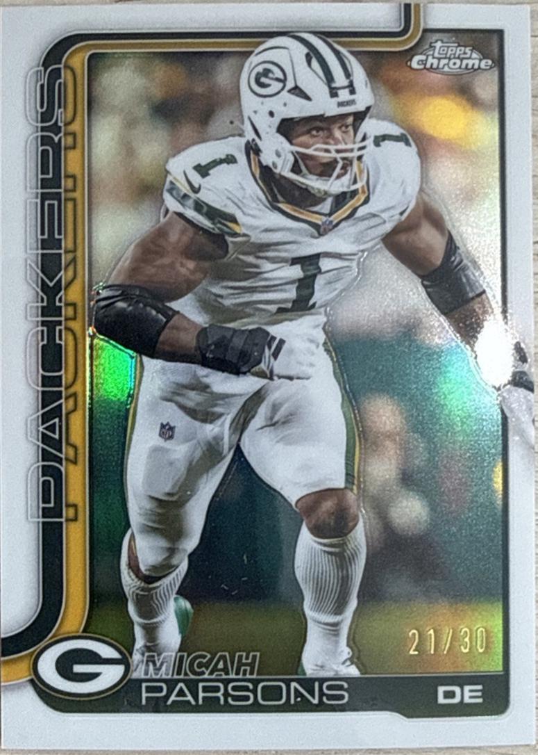 Micah Parsons [White Refractor] #77