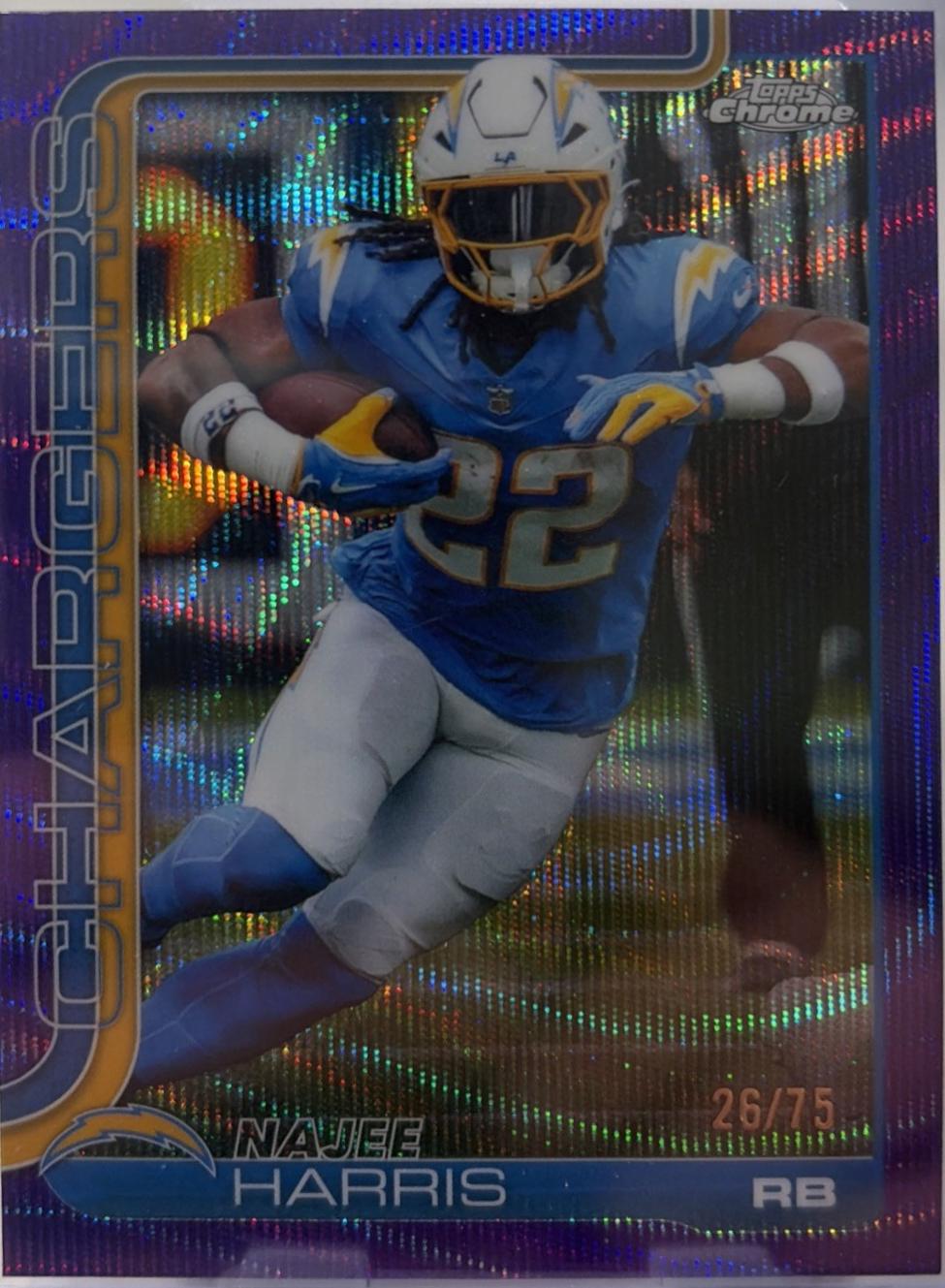 Najee Harris [Leather Purple] #161