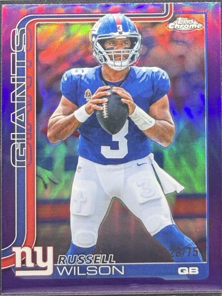 Russell Wilson [Purple Refractor] #229
