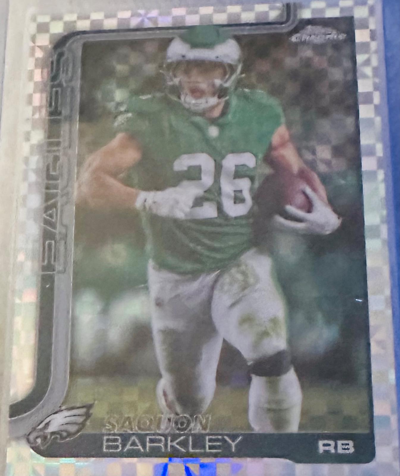 Saquon Barkley [X-Fractor] #248