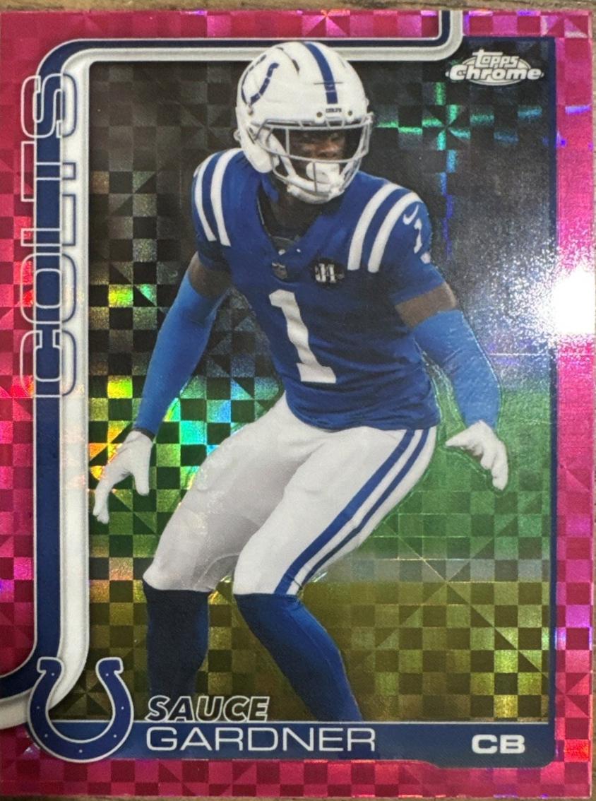 Sauce Gardner [X-Fractor Pink] #242