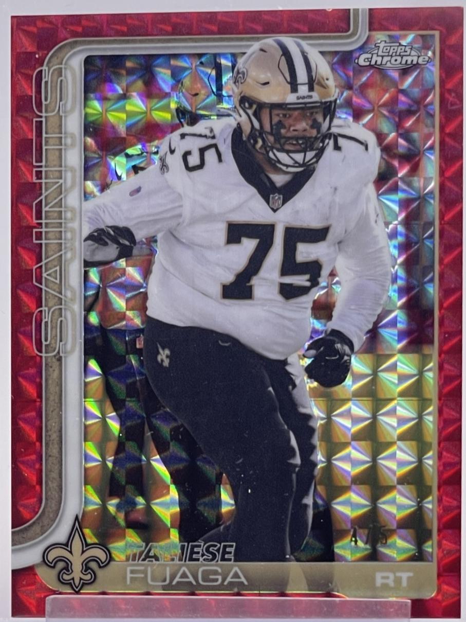 Taliese Fuaga [Red Geometric Refractor] #219