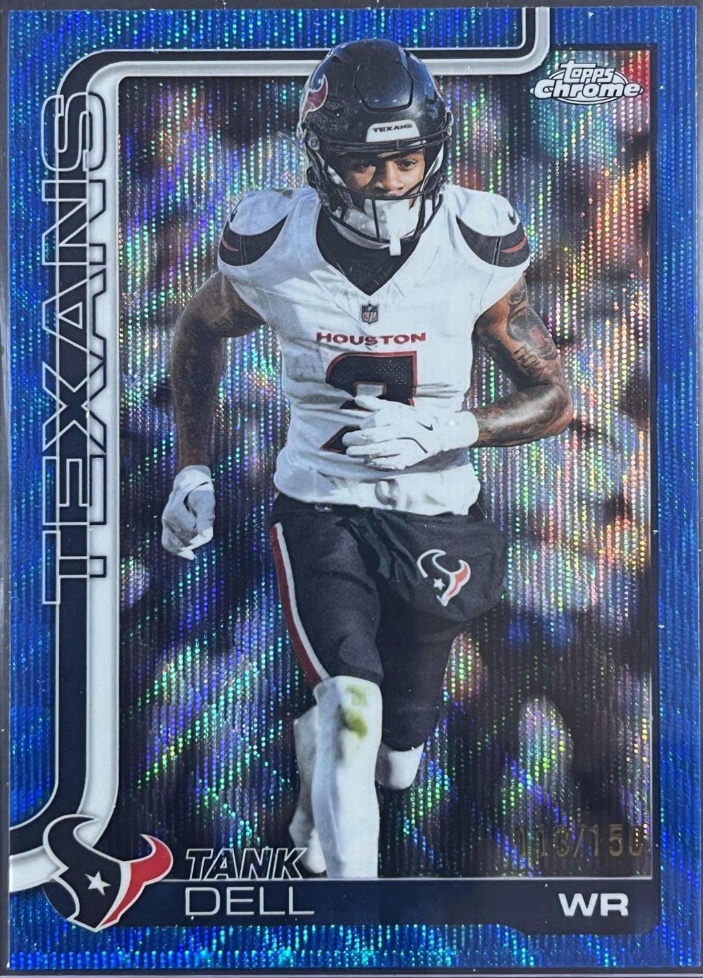 Tank Dell [Blue Wave Refractor] #123