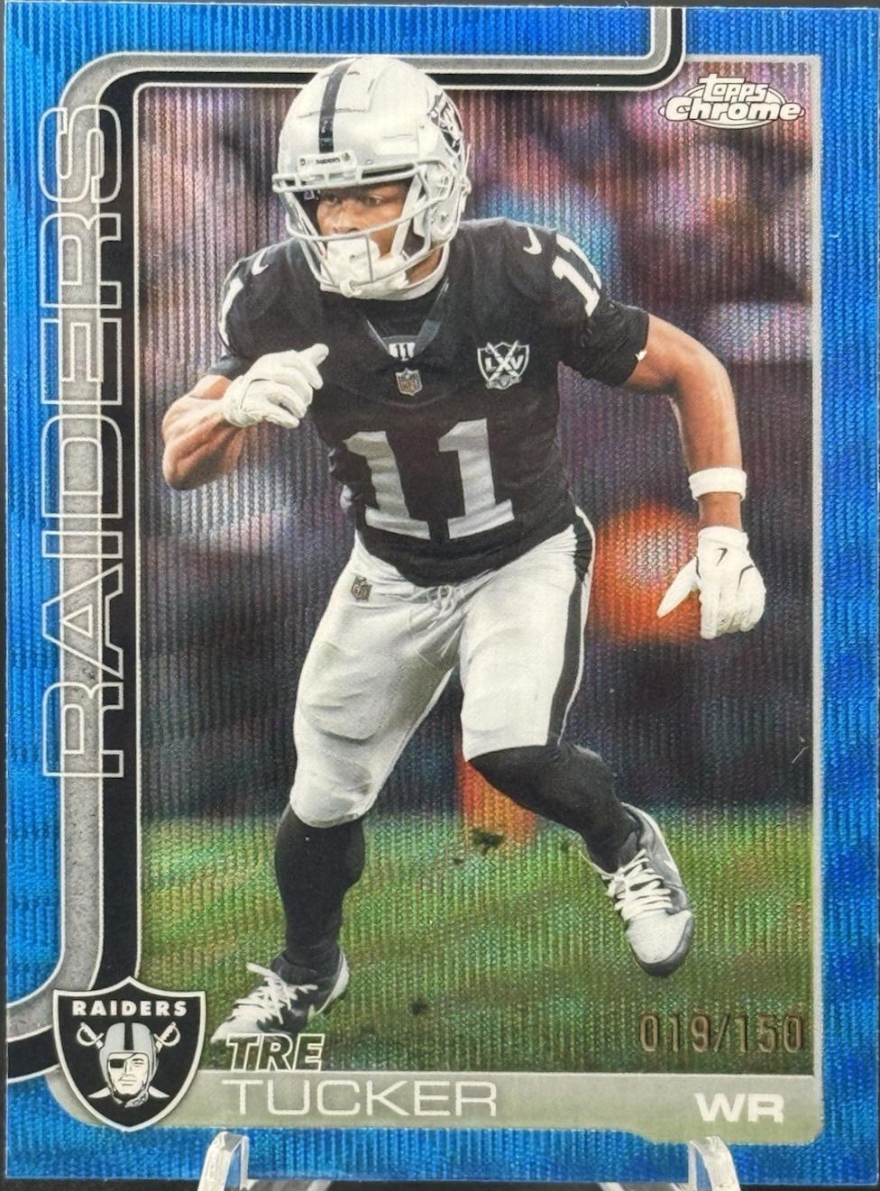 Tre Tucker [Blue Wave Refractor] #175