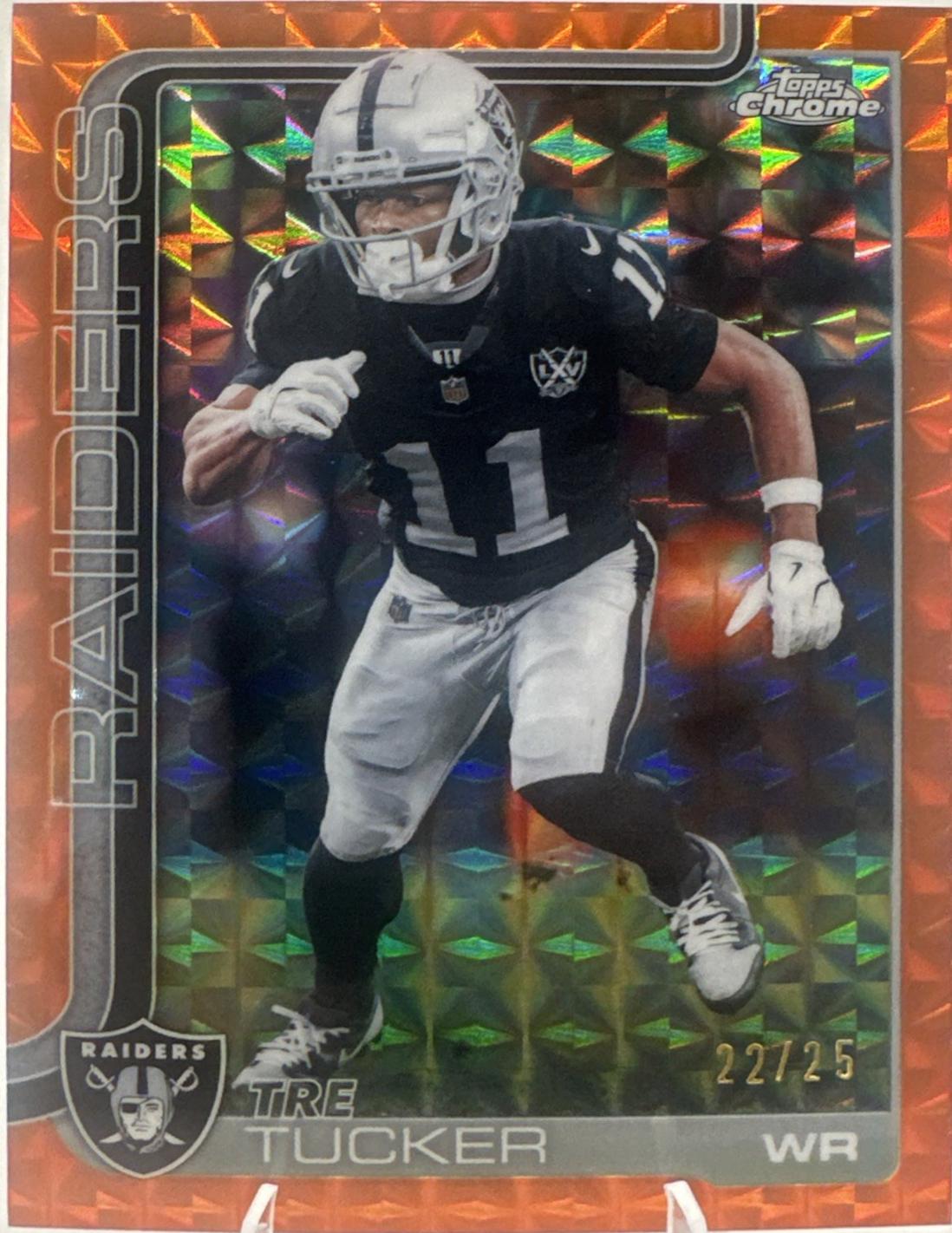 Tre Tucker [Orange Geometric Refractor] #175