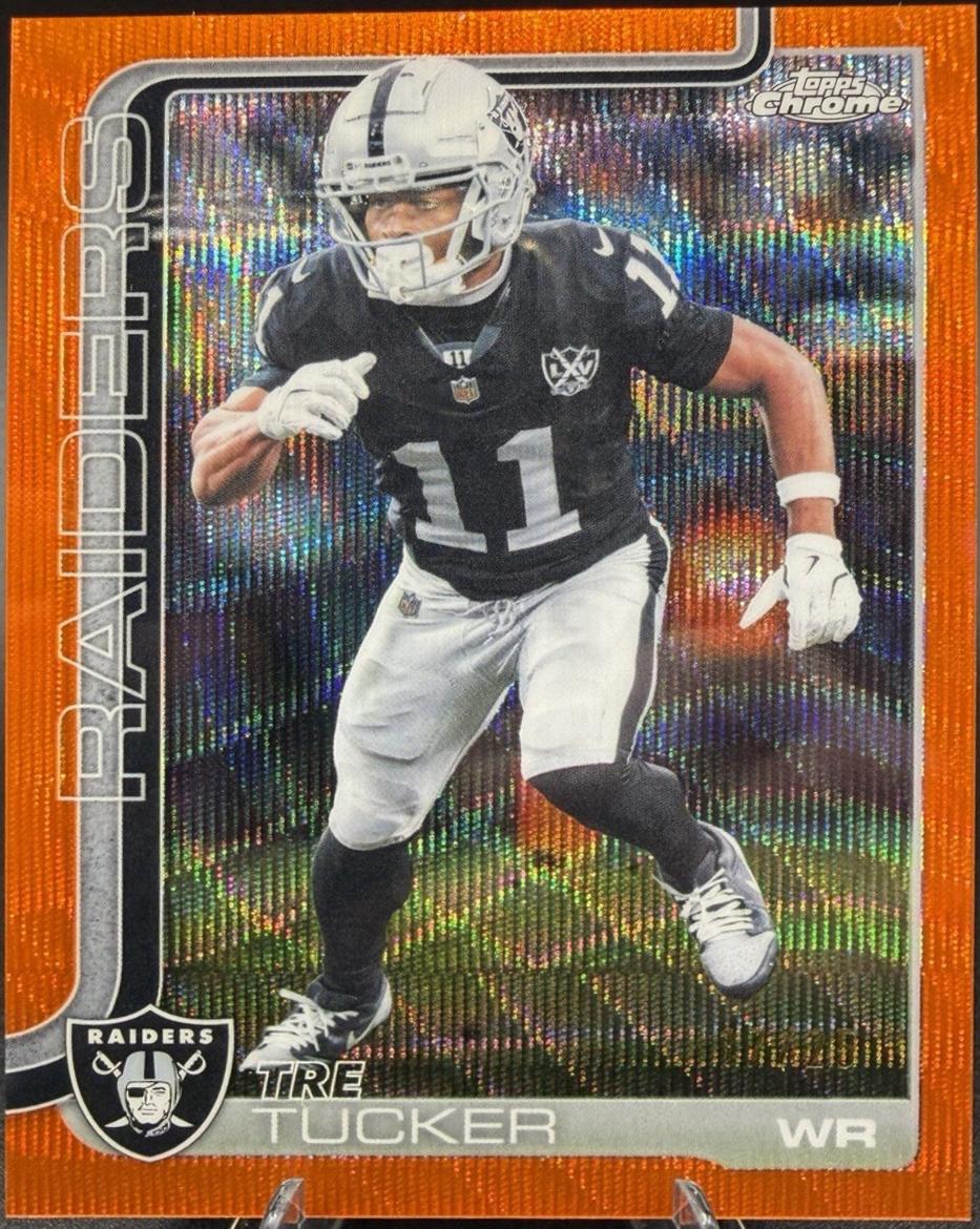Tre Tucker [Orange Wave Refractor] #175