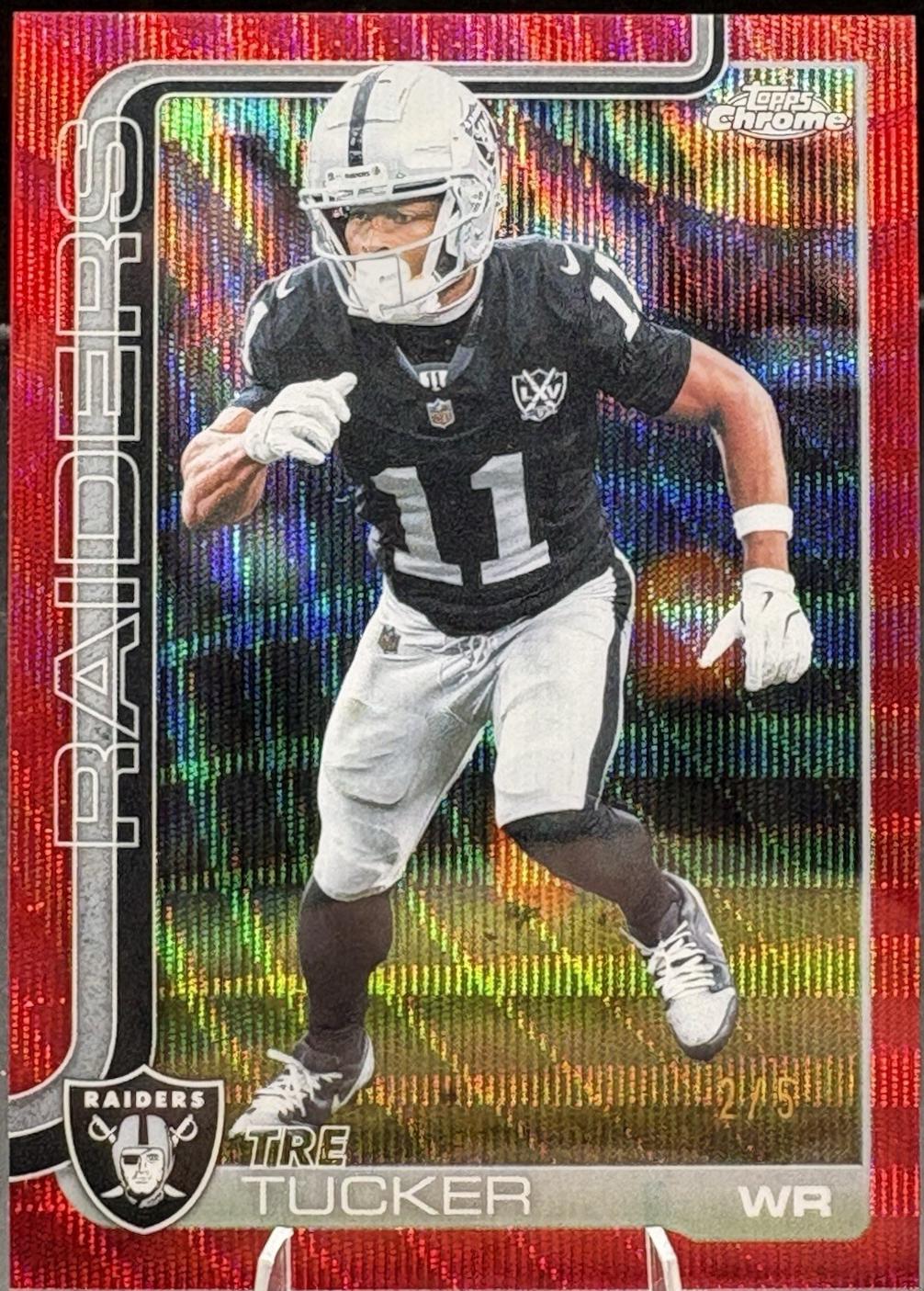 Tre Tucker [Red Wave Refractor] #175
