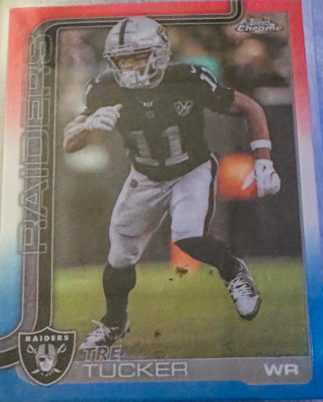 Tre Tucker [Red White Blue Refractor] #175
