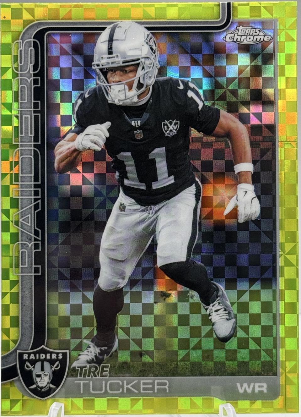 Tre Tucker [X-Fractor Green] #175