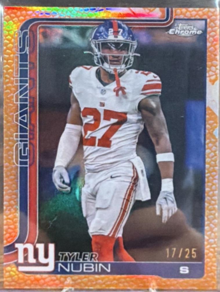 Tyler Nubin [Orange Refractor] #231