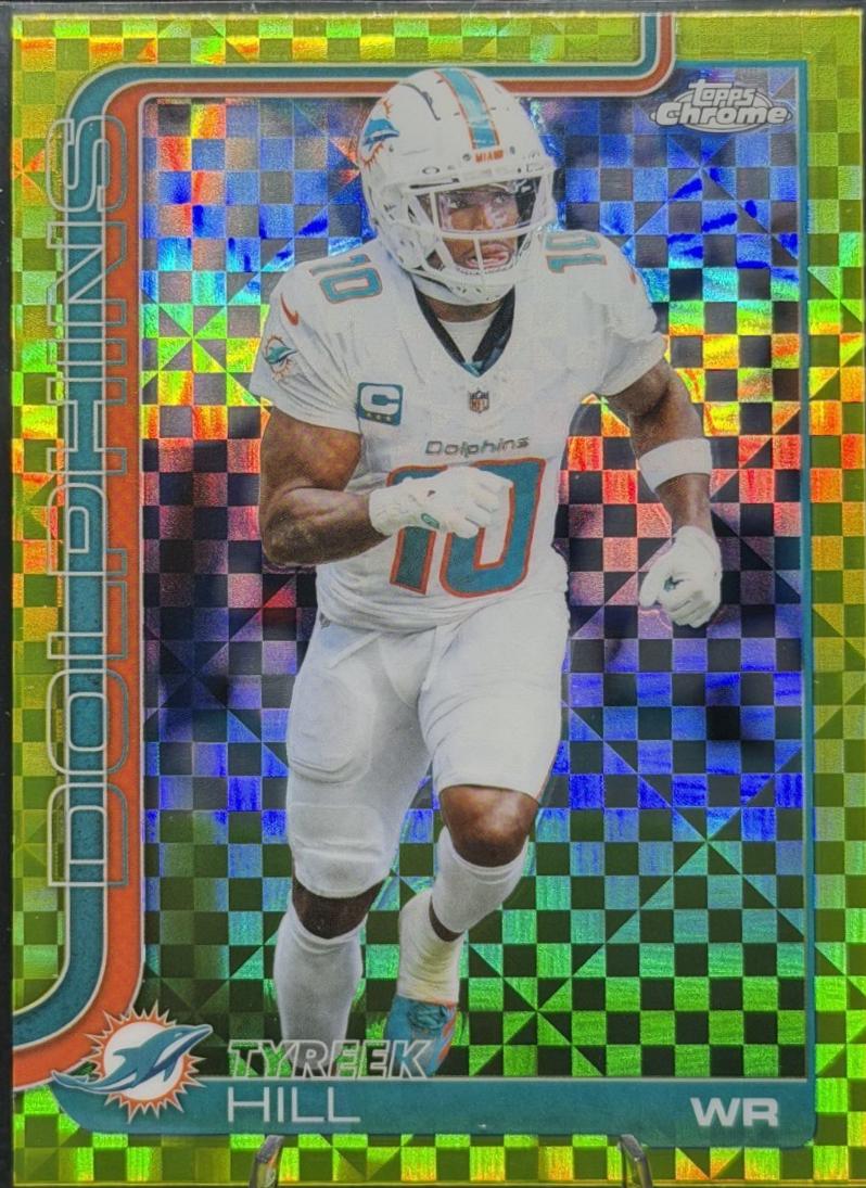 Tyreek Hill [X-Fractor Green] #185