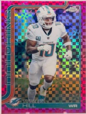 Tyreek Hill [X-Fractor Pink] #185
