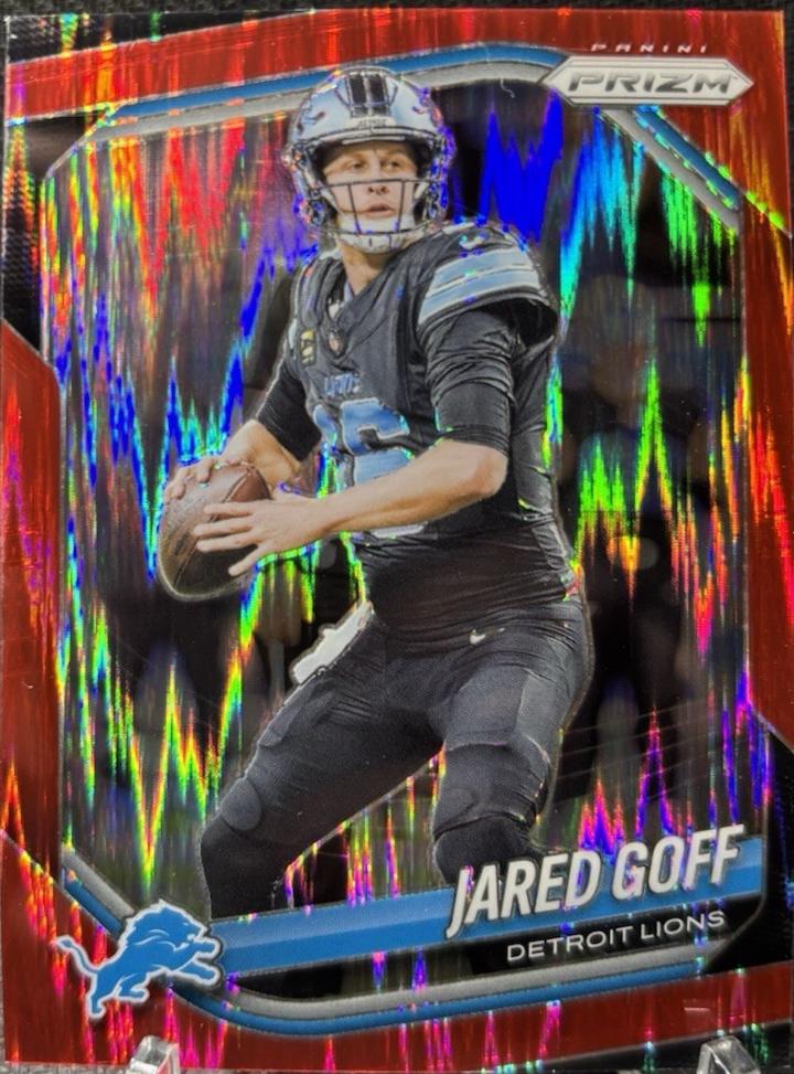 Jared Goff [Red Flash] #10
