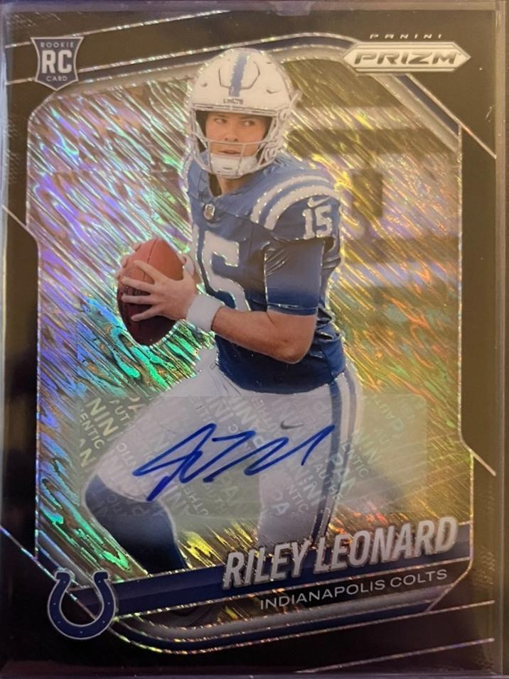 Riley Leonard [Autograph Black Shimmer] #342