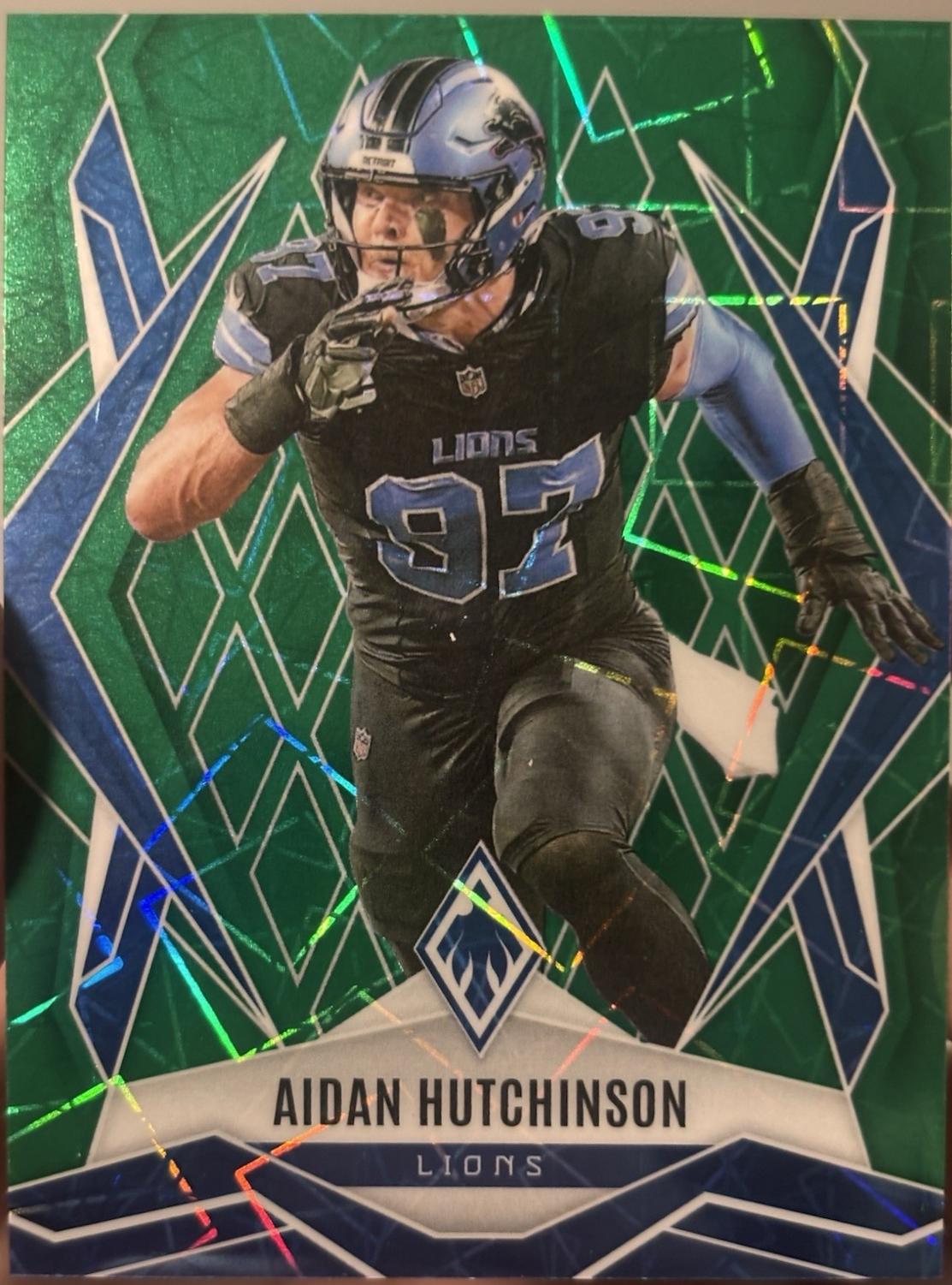 Aidan Hutchinson [Green Lazer] #21