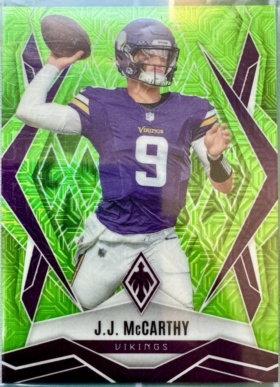 J.J. McCarthy [Lime Green Mojo] #38