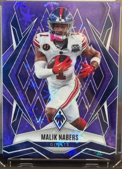 Malik Nabers [Purple Hyper] #143