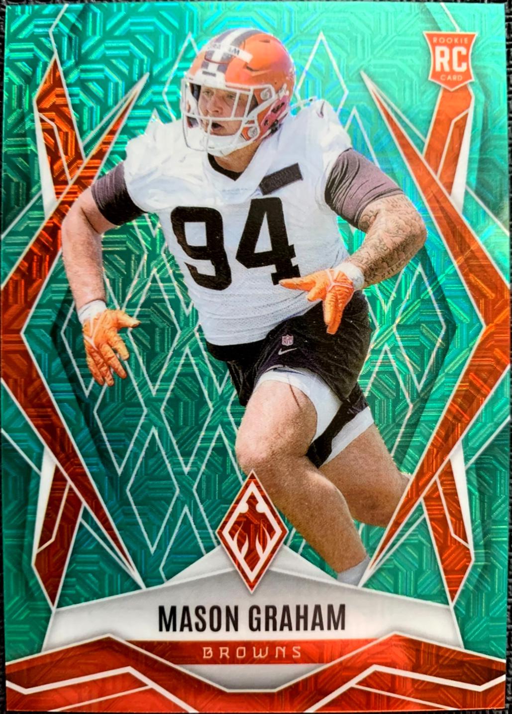 Mason Graham [Teal Mojo] #162