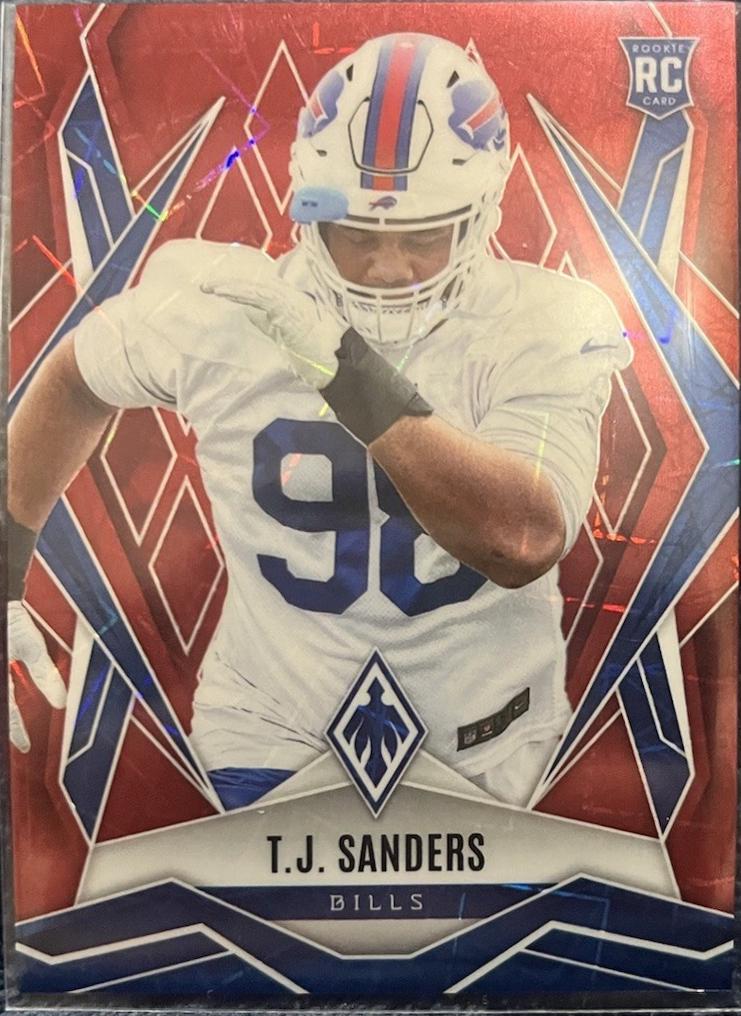 T.J. Sanders [Red Lazer] #181