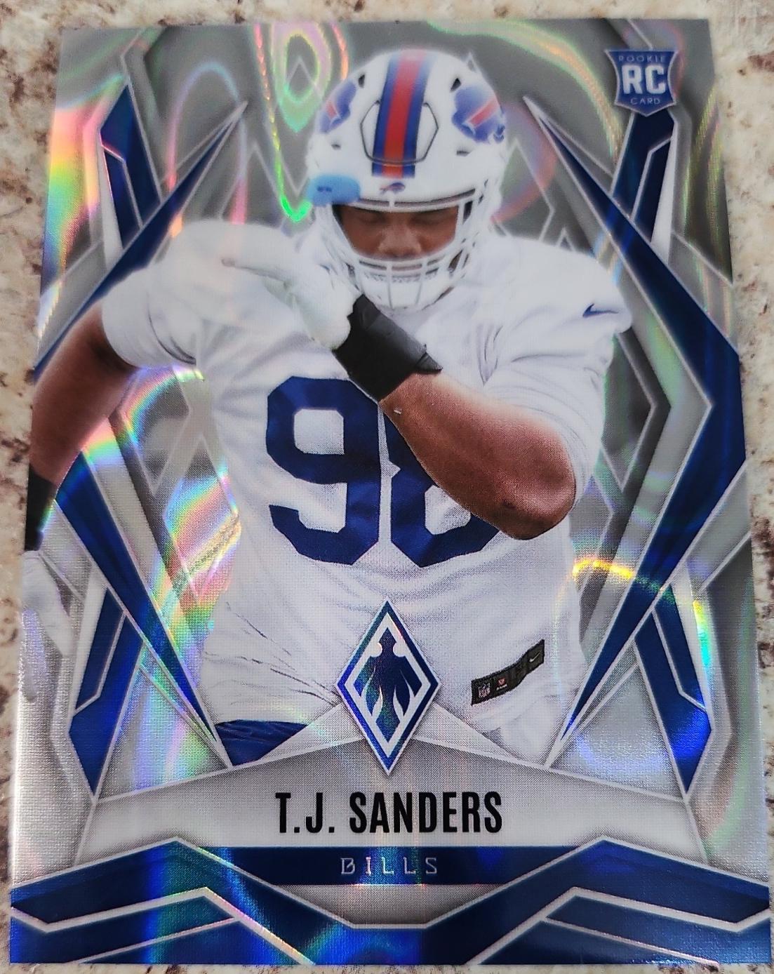 T.J. Sanders [Silver Lava] #181