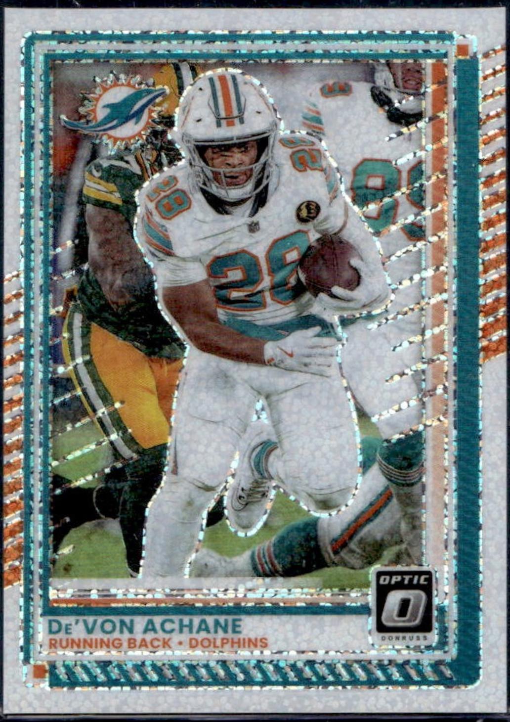 De'Von Achane [White Sparkle] #86