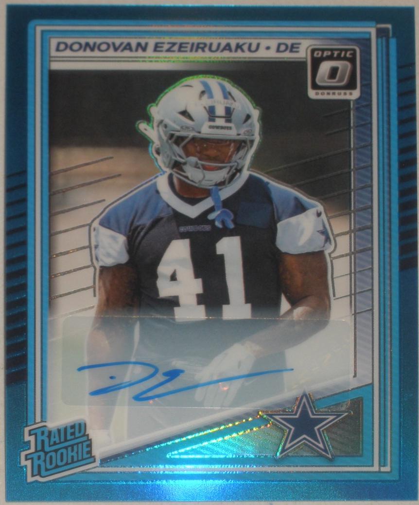 Donovan Ezeiruaku [Neon Blue Autograph] #230