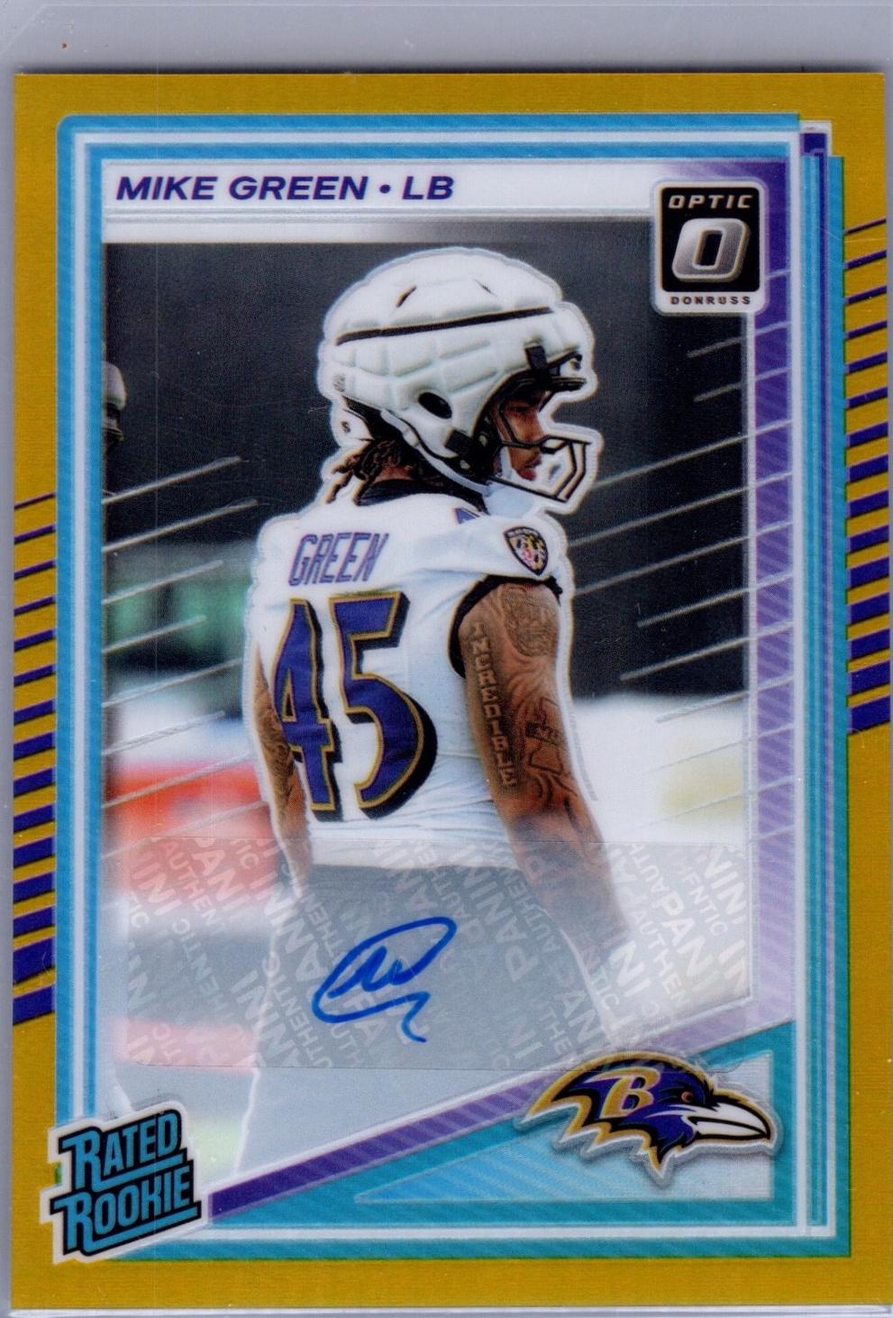 Mike Green [Gold Autograph] #250
