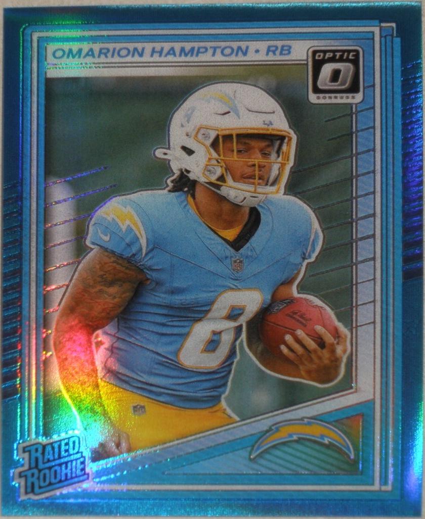 Omarion Hampton [Neon Blue] #212