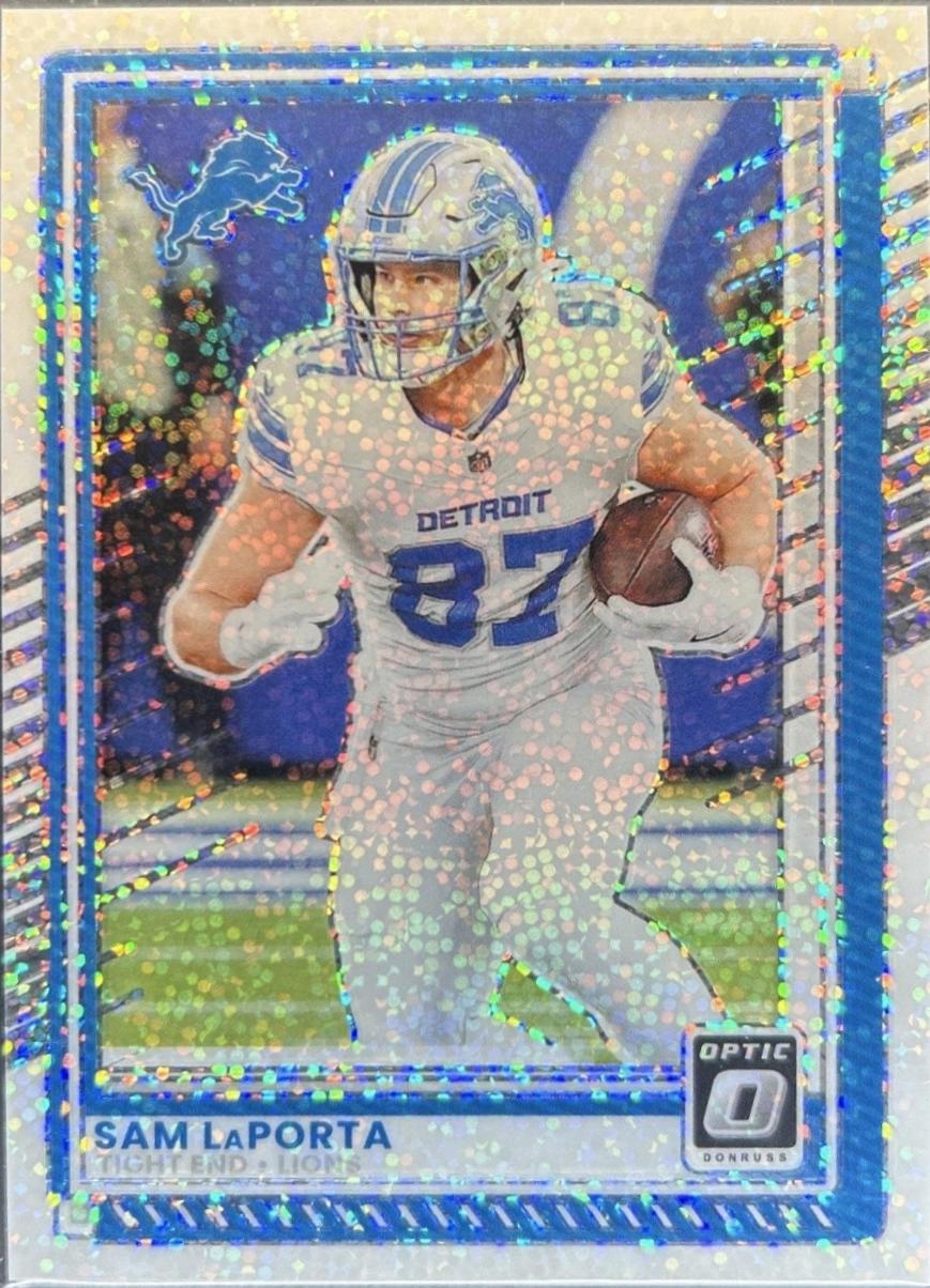 Sam LaPorta [White Sparkle] #196