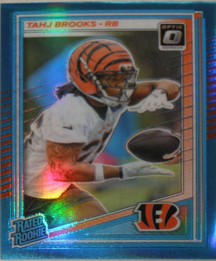 Tahj Brooks [Neon Blue] #268