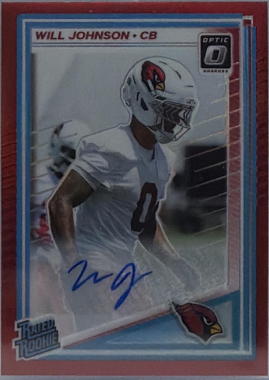 Will Johnson [Red Autograph] #247