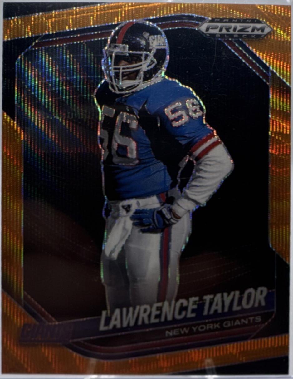 Lawrence Taylor [Orange Wave] #100