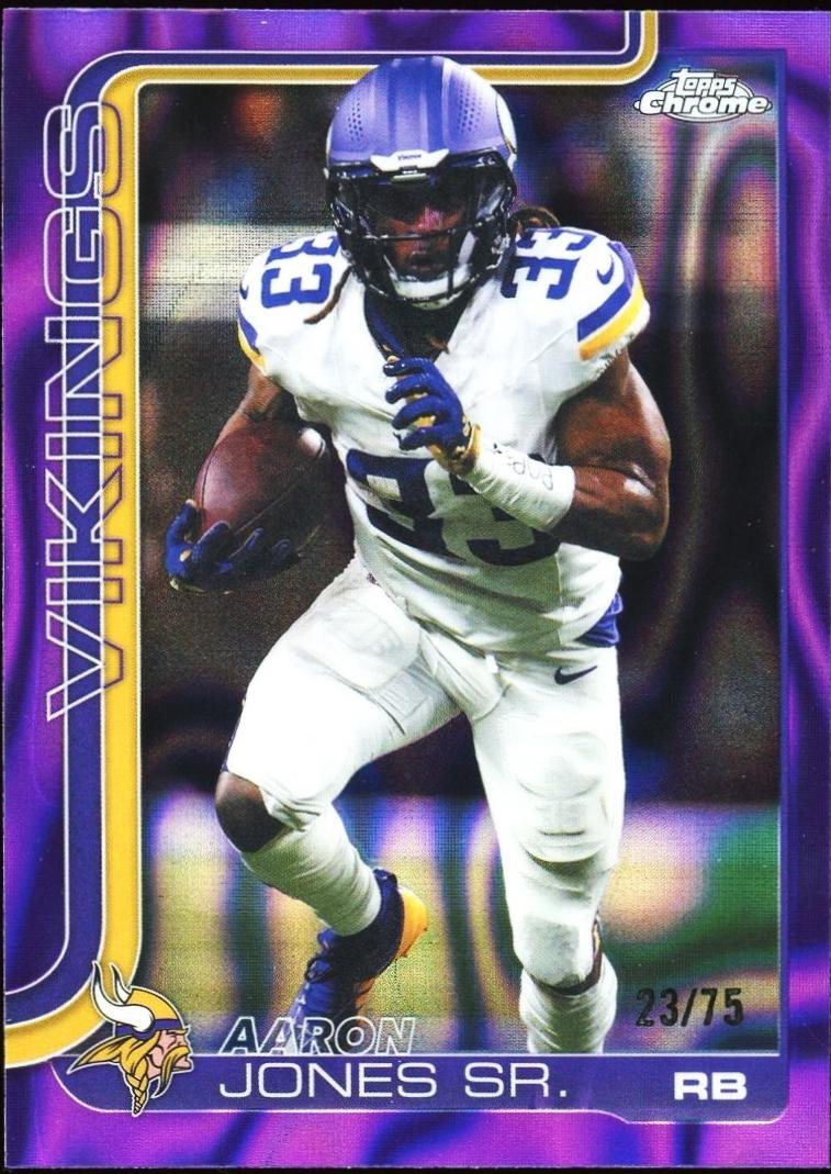 Aaron Jones Sr. [Purple Lava] #201