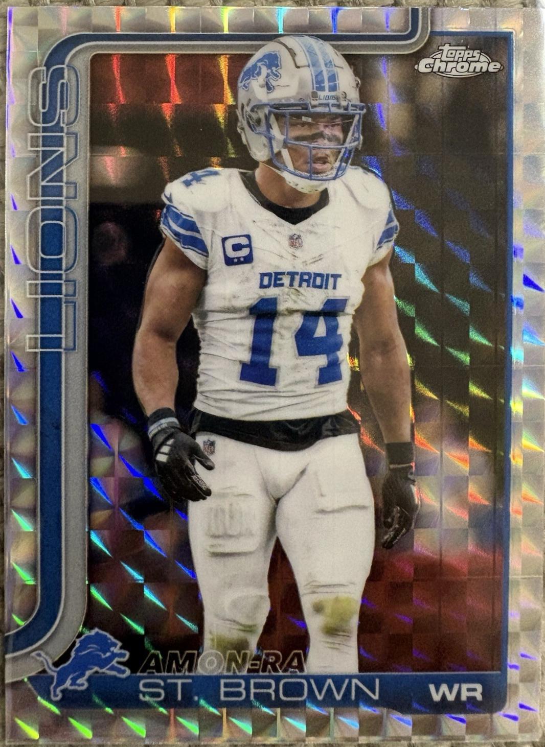 Amon-Ra St. Brown [Geometric Refractor] #98