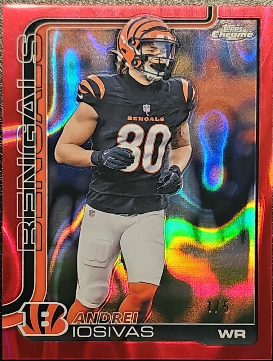 Andrei Iosivas [Leather Red] #60