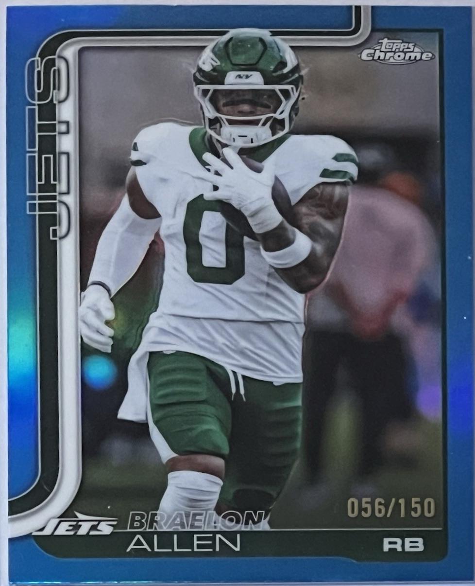 Braelon Allen [Blue Refractor] #240