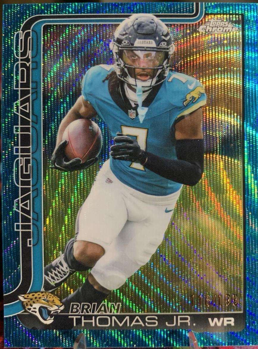 Brian Thomas Jr. [Teal Wave] #135