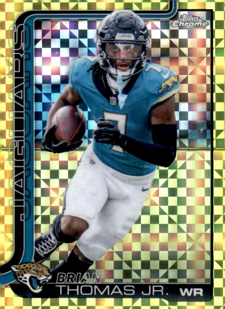 Brian Thomas Jr. [X-Fractor Green] #135