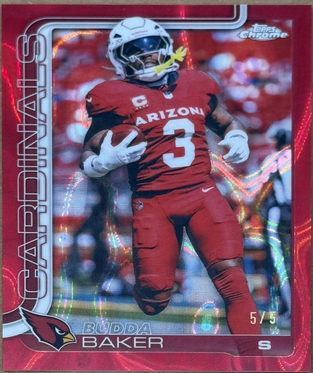 Budda Baker [Red Refractor] #8