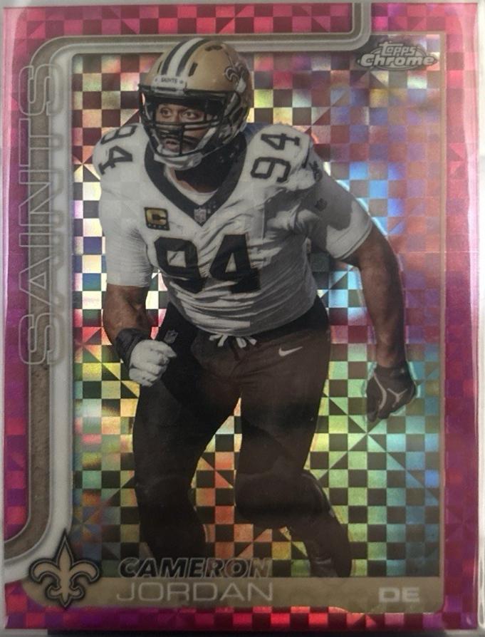 Cameron Jordan [X-Fractor Pink] #221