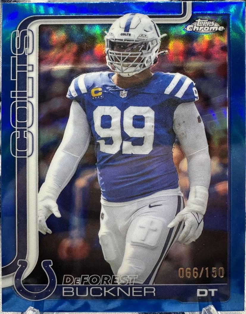 DeForest Buckner [Blue Refractor] #133
