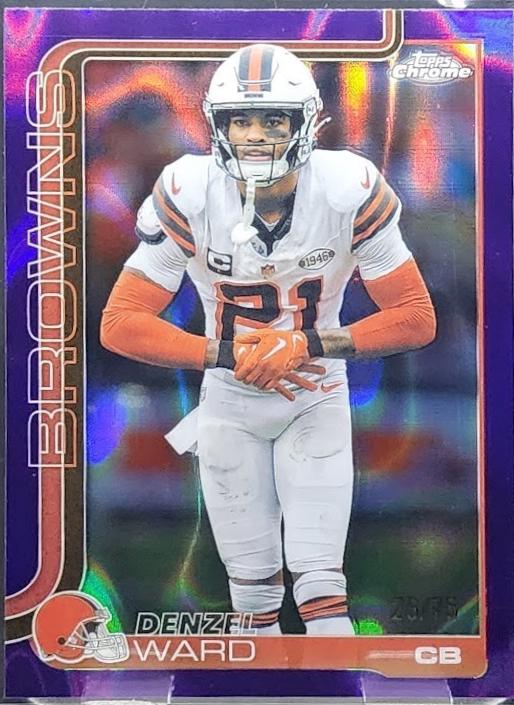 Denzel Ward [Purple Lava] #74