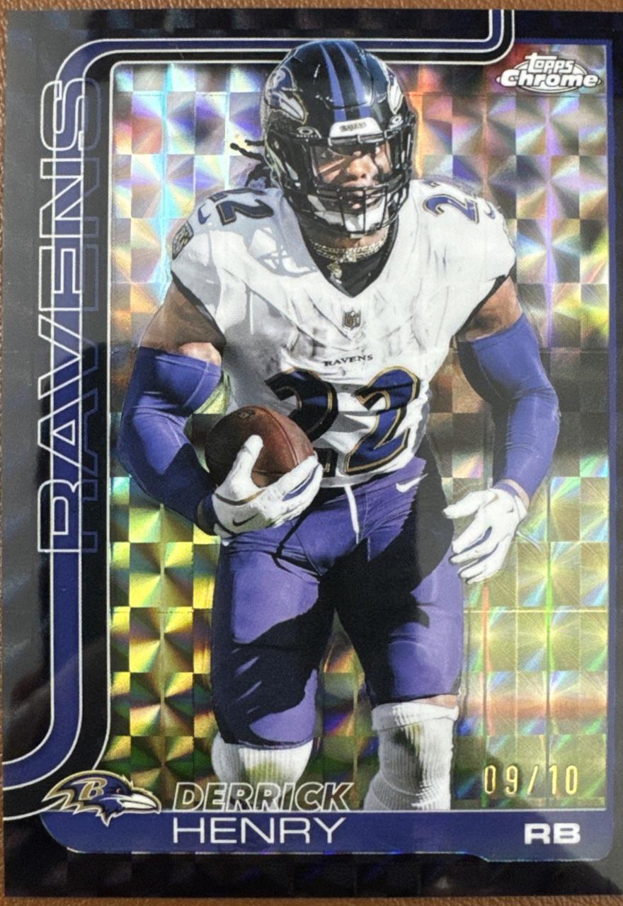 Derrick Henry [Black Geometric Refractor] #25