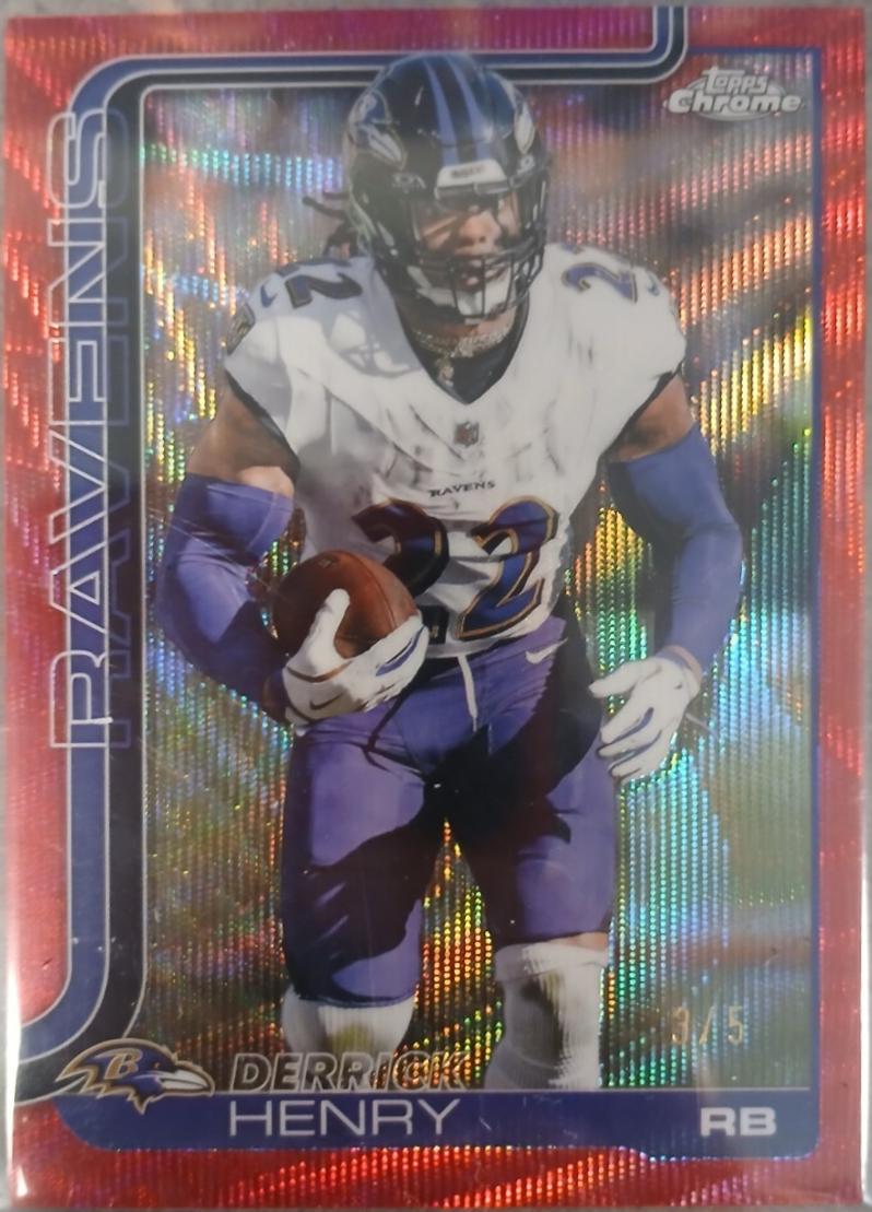 Derrick Henry [Red Wave Refractor] #25