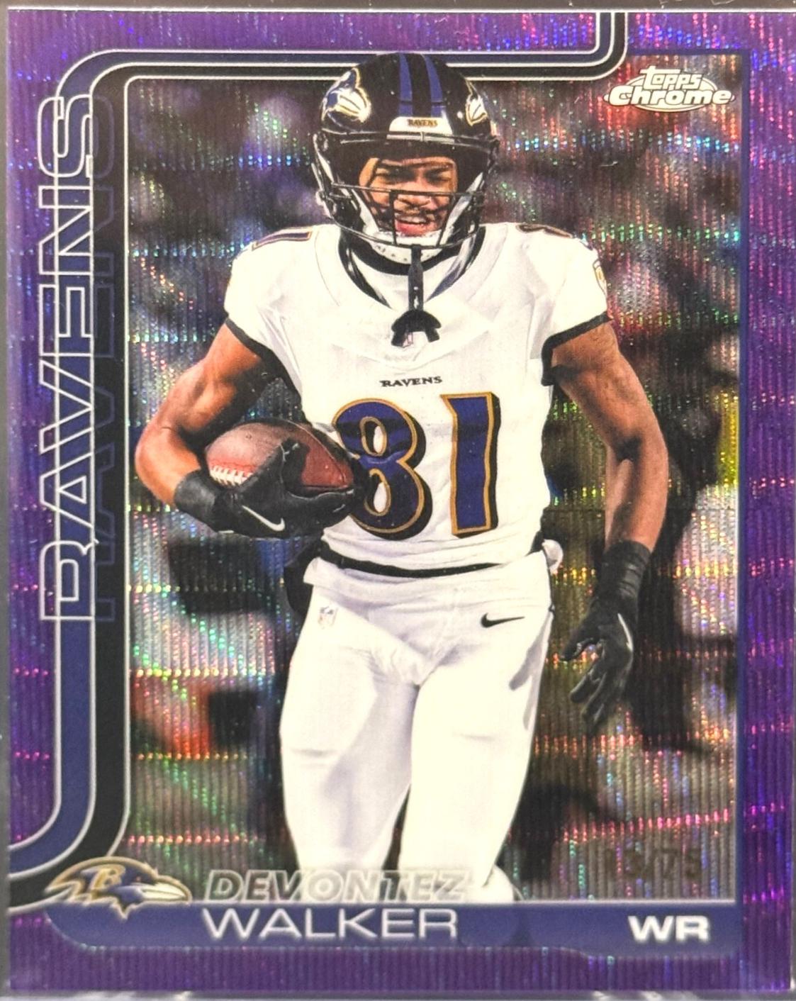 Devontez Walker [Purple Wave Refractor] #26