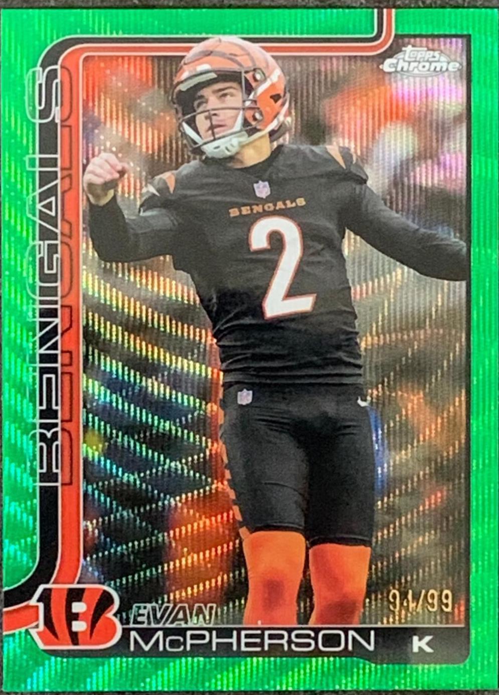 Evan McPherson [Green Wave Refractor] #64