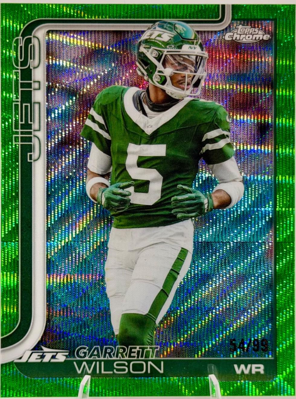 Garrett Wilson [Green Wave Refractor] #235